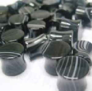 (2) Organic Black Plugs 2g